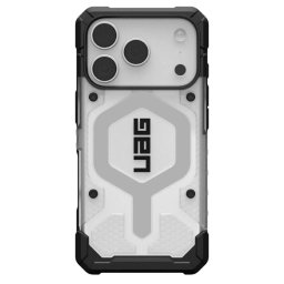 Husa UAG Pathfinder Clear MagSafe pentru iPhone 17 Pro Max Ice Silver