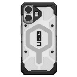 Husa UAG Pathfinder Clear MagSafe pentru iPhone 17 Ice Silver