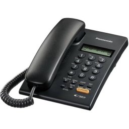 Telefon Analogic Panasonic KX-TSC62SXB Caller ID Negru