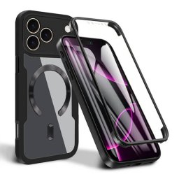 Husa Techsuit pentru Apple iPhone 17 Pro Max Neagra