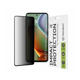 Folie de Protectie Techsuit Ecran Privacy pentru Motorola Moto G15 / G15 Power Sticla Securizata Full Glue 111D