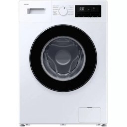 Masina de Spalat Rufe Frontala Samsung WW80FG3M05AWLF Slim 8KG 1400RPM Hygiene Steam Motor Digital Inverter Display LED Quick Wash 15' DrumClean+ Clasa A Alb