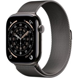 Smartwatch Apple Watch S11Â Cellular 46mmÂ Slate Titanium Case Slate Milanese Loop M/L