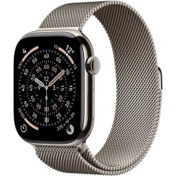 Smartwatch Apple Watch S11Â Cellular 46mmÂ Natural Titanium Case Natural Milanese Loop M/L