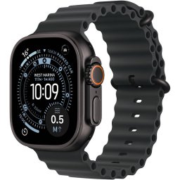 Smartwatch Apple Watch Ultra 3Â CellularÂ 49mmÂ Black Titanium Case Black Ocean Band