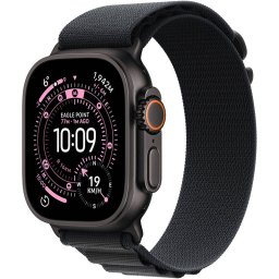 Smartwatch Apple Watch Ultra 3Â CellularÂ 49mmÂ Black Titanium Case Black Alpine Loop Small