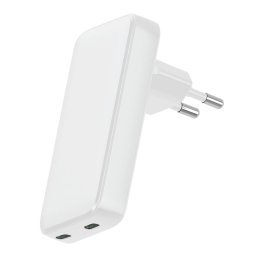 Incarcator Dviced Slim 45W GaN 2 USB-C EU Alb