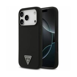 Husa Guess MagSafe Apple iPhone 17 Pro Max Triangle Logo Negru