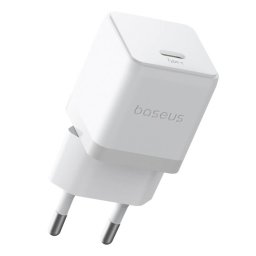 Incarcator Baseus Palm 1C, 1x USB-C, 20W, Cablu USB-C 1m inclus, Alb