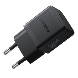 Incarcator Baseus Palm 1C, USB-C, 20W, Cablu USB-C 1m inclus, Negru