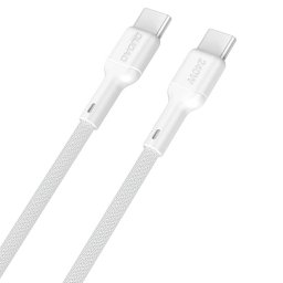 Cablu de date Dudao L9C Max, USB-C/USB-C, 240W, 2m, Alb