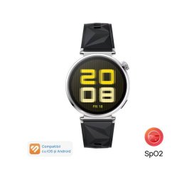 Smartwatch Huawei GT 5 Fluoroelastomer 55020DJX Negru