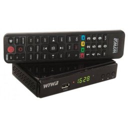 Tuner TV WIWA DVB-T2 H.265 Negru