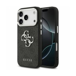 Husa Guess Apple iPhone 17 Pro Big 4G Logo Classic Logo Negru