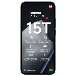 Telefon mobil Xiaomi 15T 512GB 12GB RAM Dual Sim 5G Black
