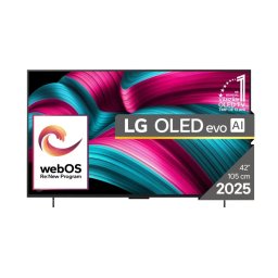 Televizor Smart LG OLED evo AI C5 42Inch 4K Ultra HD WebOS 25 Wi-Fi Negru