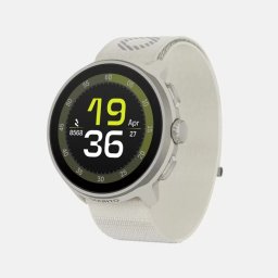 Ceas Sport Suunto RUN Display AMOLED 1.32Inch Curea Textila Frost Gray