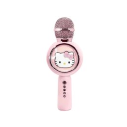 Microfon OCEANIA TRADING LTD Popsing Led Light up Wireless Karaoke Hello Kitty Roz