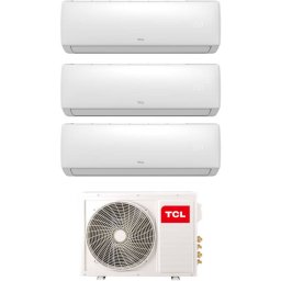 Aparat Aer Conditionat Multi Split TCL FMA-27I3HD9912 Unitate Exterioara 27000BTU 3 Unitati Interioare (2x9000BTU + 1x12000BTU) Inverter Wi-Fi Clasa A++/A+ Alb