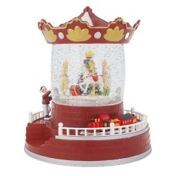 Decoratiune Craciun Forever Light Iluminat Model Carusel