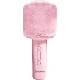 Microfon Denver KMS-30GN Bluetooth Karaoke cu Difuzor Roz