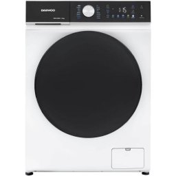 Masina de Spalat Rufe Frontala Daewoo DWD-CS8014 8KG 1400RPM Motor Inverter 16 Programe Clasa A Alb