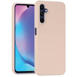 Husa Mercury Soft compatibila cu Samsung Galaxy A15 4G/5G, Pink Sand