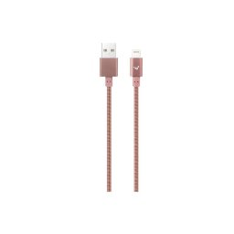 Cablu de Date Wonder USB-A Lightning 1m Roz