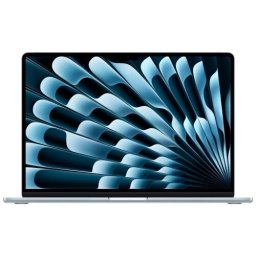 Laptop Apple MacBook Air 15.3 inch Liquid Retina 2025 M4 10-Core 32GB 2TB SSD macOS Sky Blue