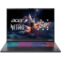Laptop Acer Nitro 16S AI WUXGA 16 inch AMD Ryzen AI 7 350 16GB 1TB SSD RTX 5060 Free Dos Obsidian Black