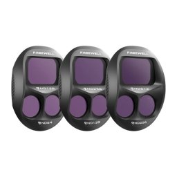 Accesoriu drona Freewell ND128/ND64 / ND256/ND128 / ND512/ND256 pentru DJI Mini 4 Pro, Negru