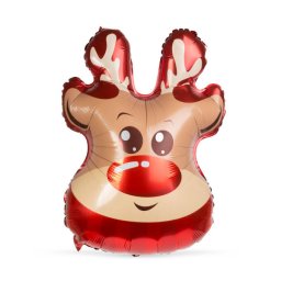 Baloane de Craciun Family Pound Folie de Aluminiu Ren - 70 x 48cm Multicolor