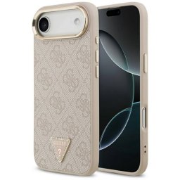 Husa Guess pentru Apple iPhone 17 Air Roz Aurie