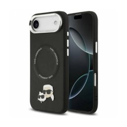 Husa Karl Lagerfeld MagSafe Apple iPhone 17 Air Karl & Choupette Pins Negru