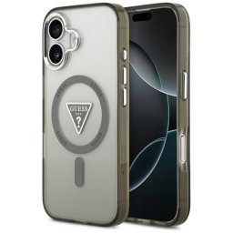 Husa Guess pentru Apple iPhone 17 Kaki Argintie