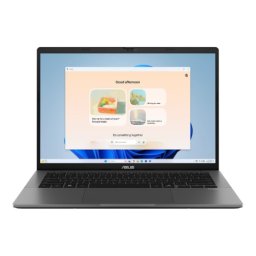 Laptop ASUS Vivobook S14 WUXGA 14 inch AMD Ryzen AI 7 445 16GB 1TB SSD Free Dos Matte Gray