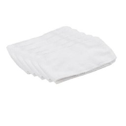 Set Lavete de Rezerva Adler pentru Aparatul de Curatat cu Aburi AD 7038 5 Bucati Alb