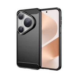 Husa Techsuit Huawei Pura 80 Pro / Pura 80 Ultra Carbon Negru