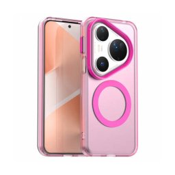 Husa Techsuit MagSafe Huawei Pura 80 Ultra CandyCase Roz