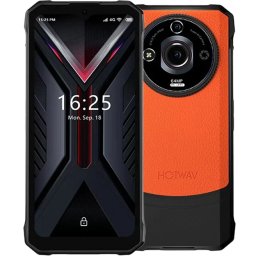 Telefon HOTWAV T7 Pro 256GB 4G 6.6Inch IPS NFC IP68 IP68K Android 13 6GB RAM 256GB Orange
