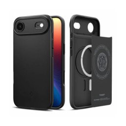 Husa MagSafe Spigen Thin Fit pentru Apple iPhone 17 Air Neagra