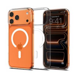 Husa MagSafe Spigen Liquid Crystal pentru Apple iPhone 17 Pro Max Alba