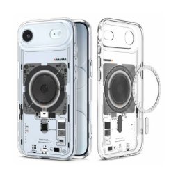 Husa MagSafe Spigen Ultra Hybrid Neo One pentru Apple iPhone 17 Air Transparenta