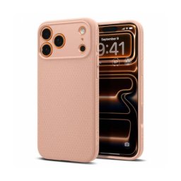 Husa Spigen Liquid Air pentru Apple iPhone 17 Pro Max Roz
