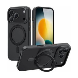 Husa MagSafe TECH-PROTECT MagRing pentru Apple iPhone 17 Pro Neagra