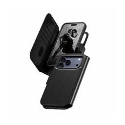 Husa MagSafe PanzerGlass Care Feature Tango Two-in-One pentru Apple iPhone 17 Pro Max Neagra