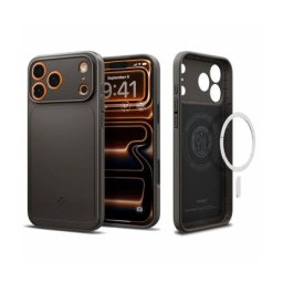 Husa MagSafe Spigen Thin Fit pentru Apple iPhone 17 Pro Max Gri