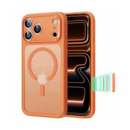 Husa MagSafe ESR Classic Hybrid Slide pentru Apple iPhone 17 Pro Max Portocalie Satinata