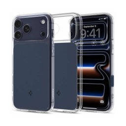 Husa MagSafe Spigen Ultra Hybrid T pentru Apple iPhone 17 Pro Max Albastra Mata