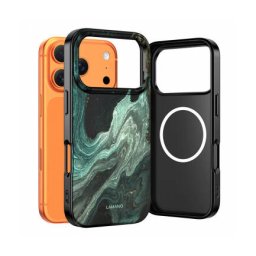 Husa MagSafe TECH-PROTECT Lamano Aura pentru Apple iPhone 17 Pro Max Verde
